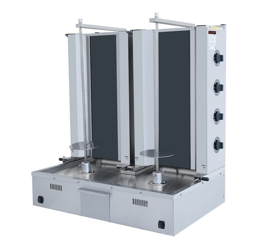 Machine à kebab 4+4 Zones ELEC – Marque: SGS | SGSDS145 - EQUIPEMENT RESTAURATION
