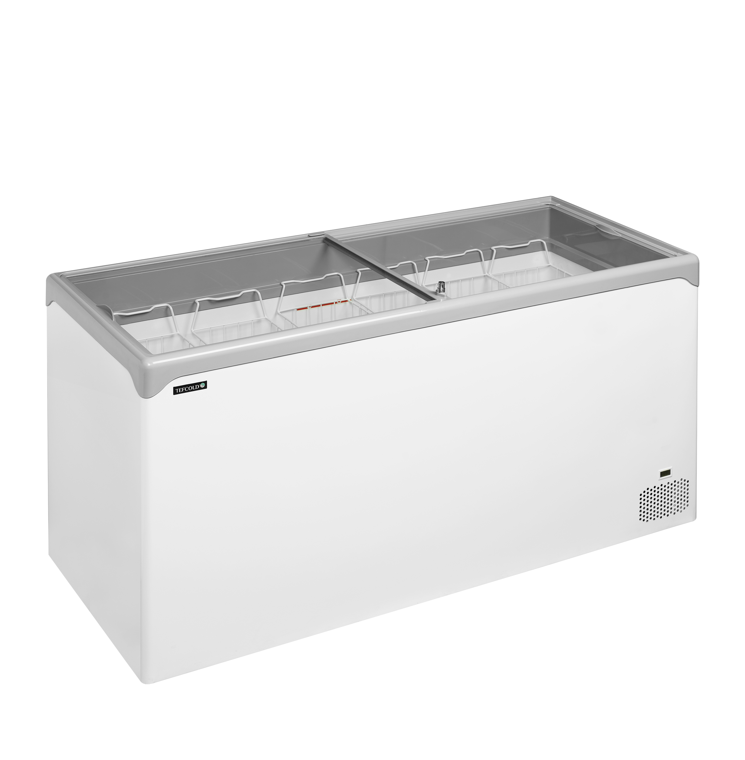 Armoire Frigorifique NIC501SC Congélateur De Crème Glacée 2 Portes Négatif Avec Roues