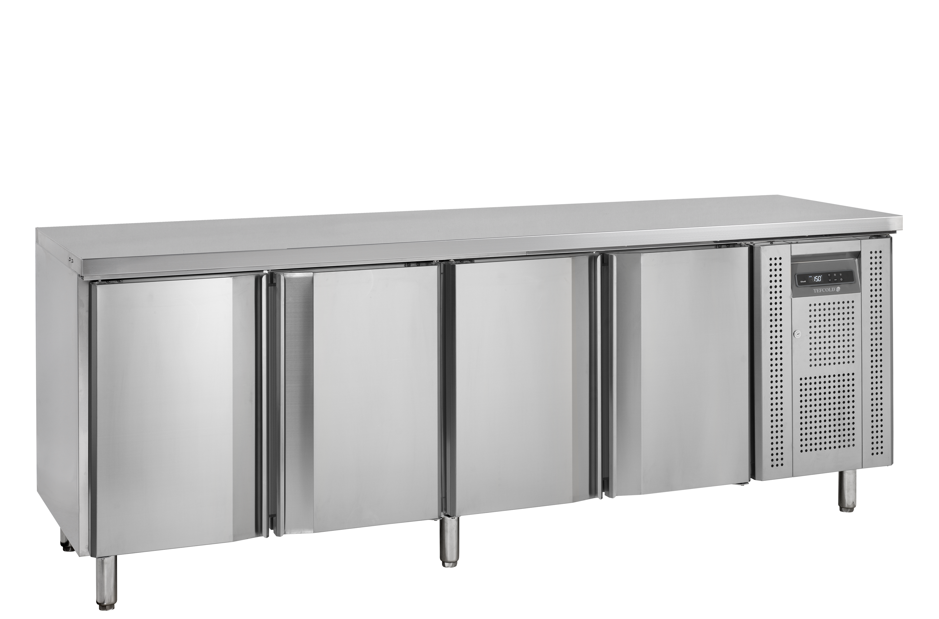 Armoire Frigorifique De Comptoir Snack SK6410BT Congélateur SS304 600 Mm Profondeur