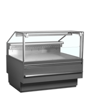 Armoire Frigorifique Vitrine Réfrigérée SOCA 12590A Deux Portes Positive Ou Négative LED Anti Buée Plan Travail 900 Mm