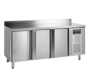 Armoire Frigorifique De Comptoir Snack SK6310 SP Refroidisseur Positif 2 Portes En Acier Inox SS304
