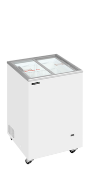 Congélateur Crème Glacée IC101SC Armoire Frigorifique Professionnelle Avec Couvercles Vitres Coulissants