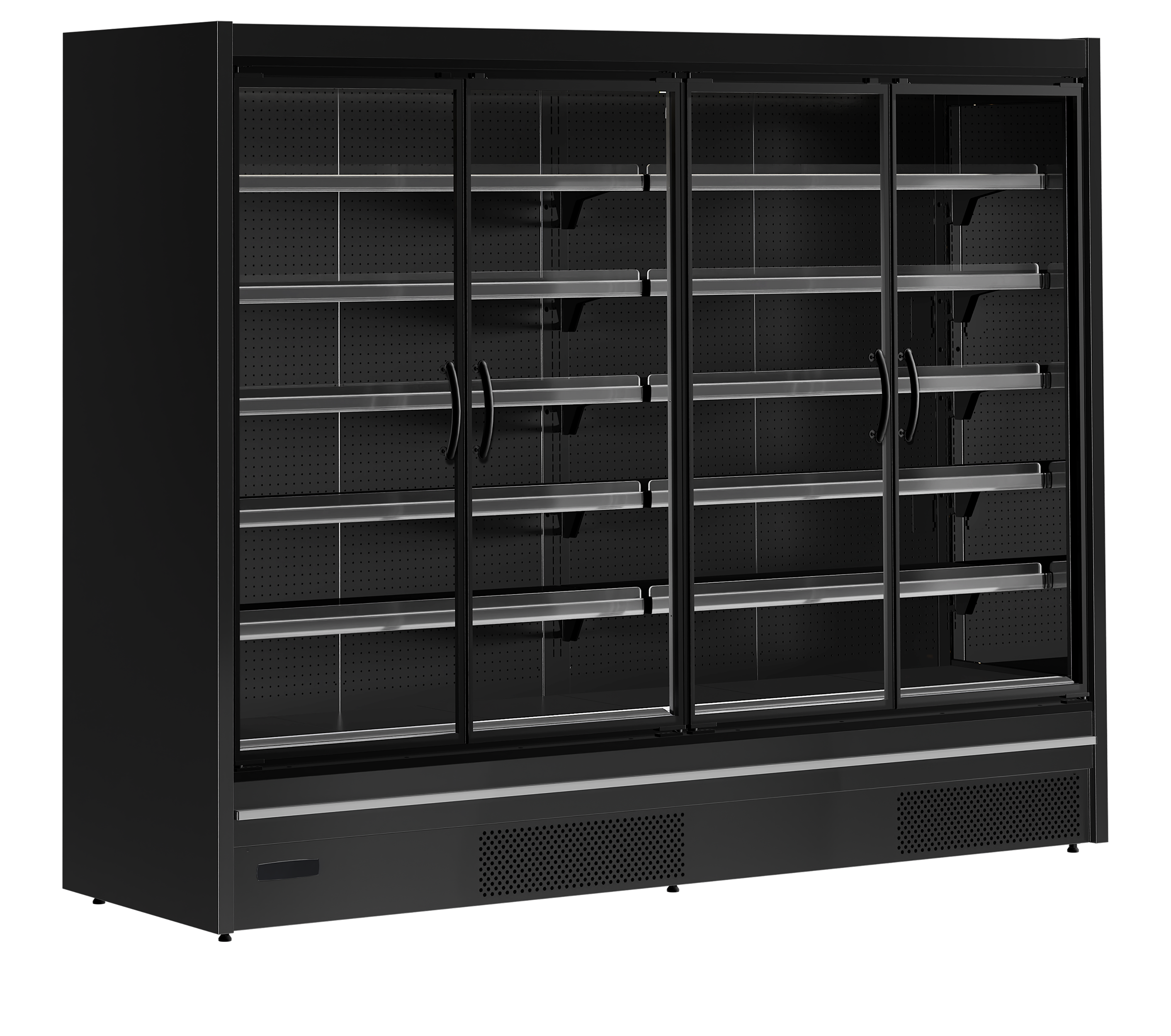 MDCA Vitrine Réfrigérée Pour Supermarché MDCA2500HB 2 Portes Vitrée Classe 3M1 Basse Consommation