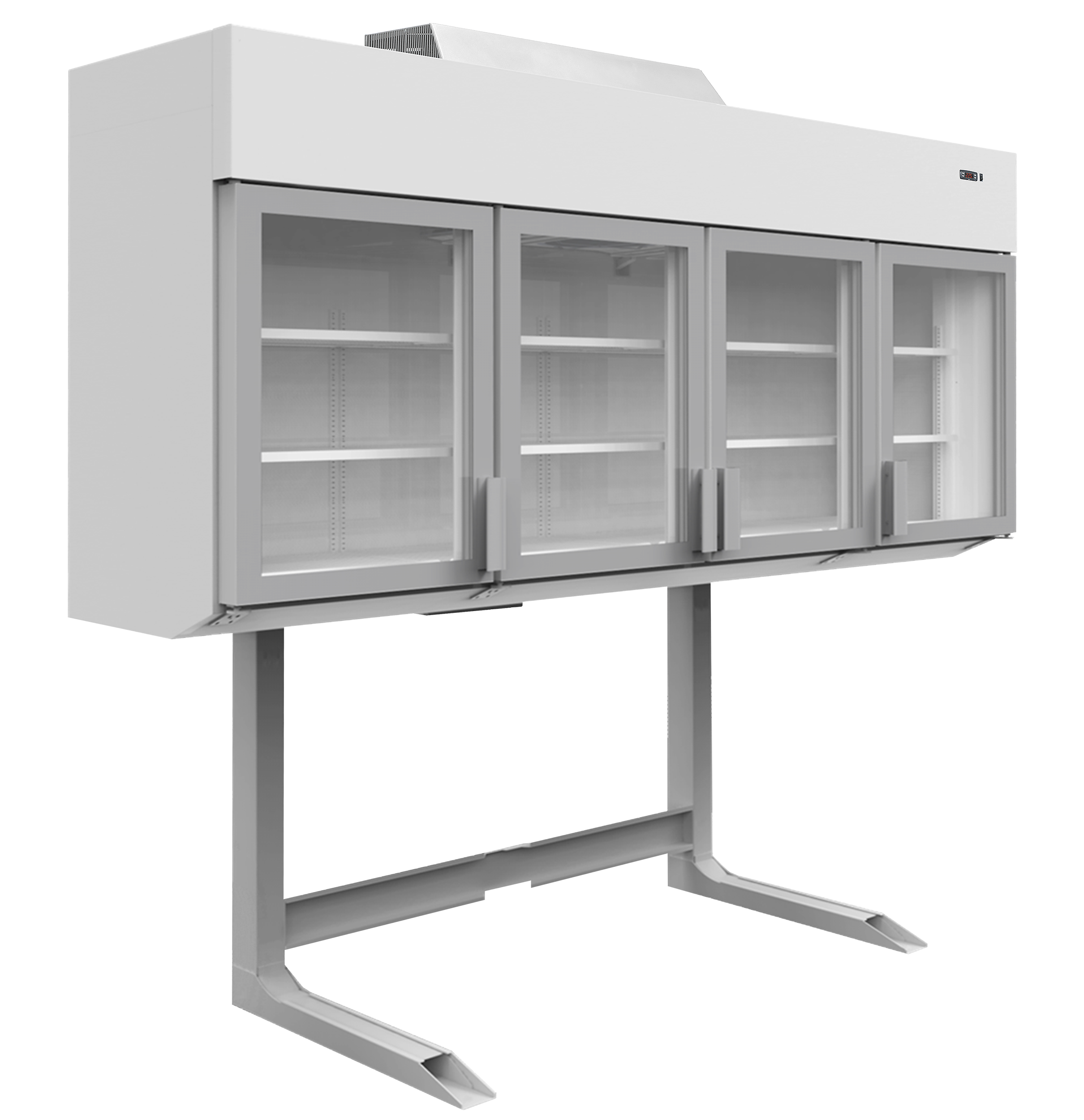 Armoire Frigorifique MTF250VS 2 Portes Positif Négatif Ventilée Pour Supermarché