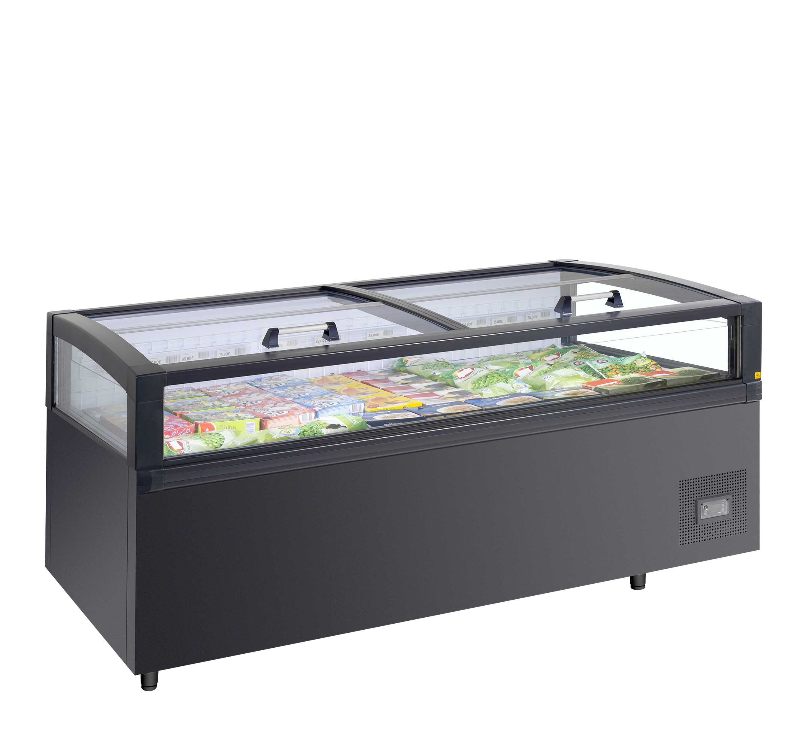 VIEW HC Armoire Réfrigération et Congélation Professionnelle Parois Vitrées Trois Côtés