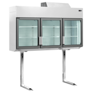 Armoire Frigorifique 2 Portes MTF210 Positif Négatif Ventilé Congélateur Pour Supermarché