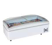 Armoire Frigorifique 2 Portes Positive Shallow Head Cf Réfrigérateur Congélateur de Supermarché