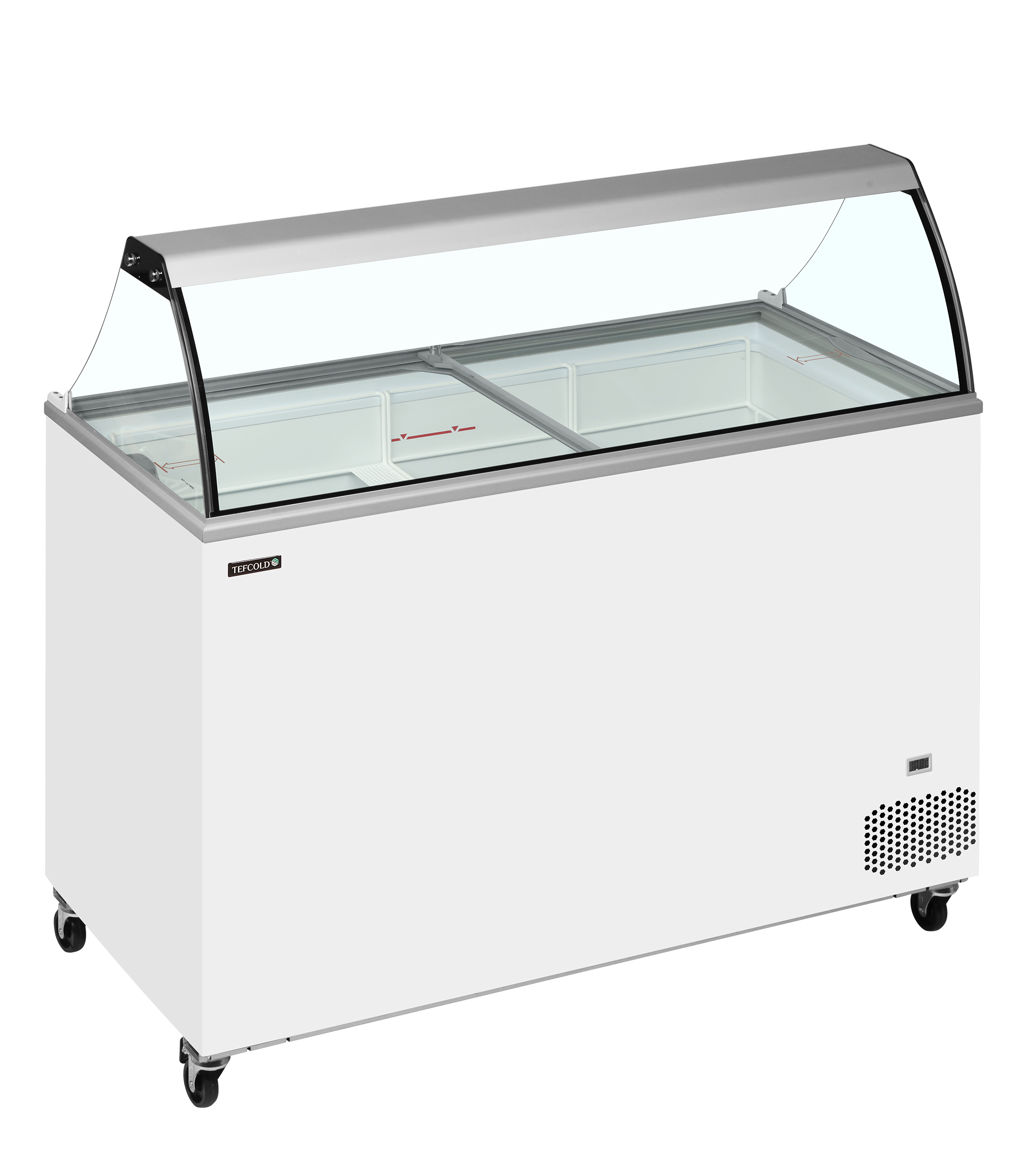 Armoire Frigorifique Négative 2 Portes IC-SO IC401SC+SO Congélateur Crème Glacée