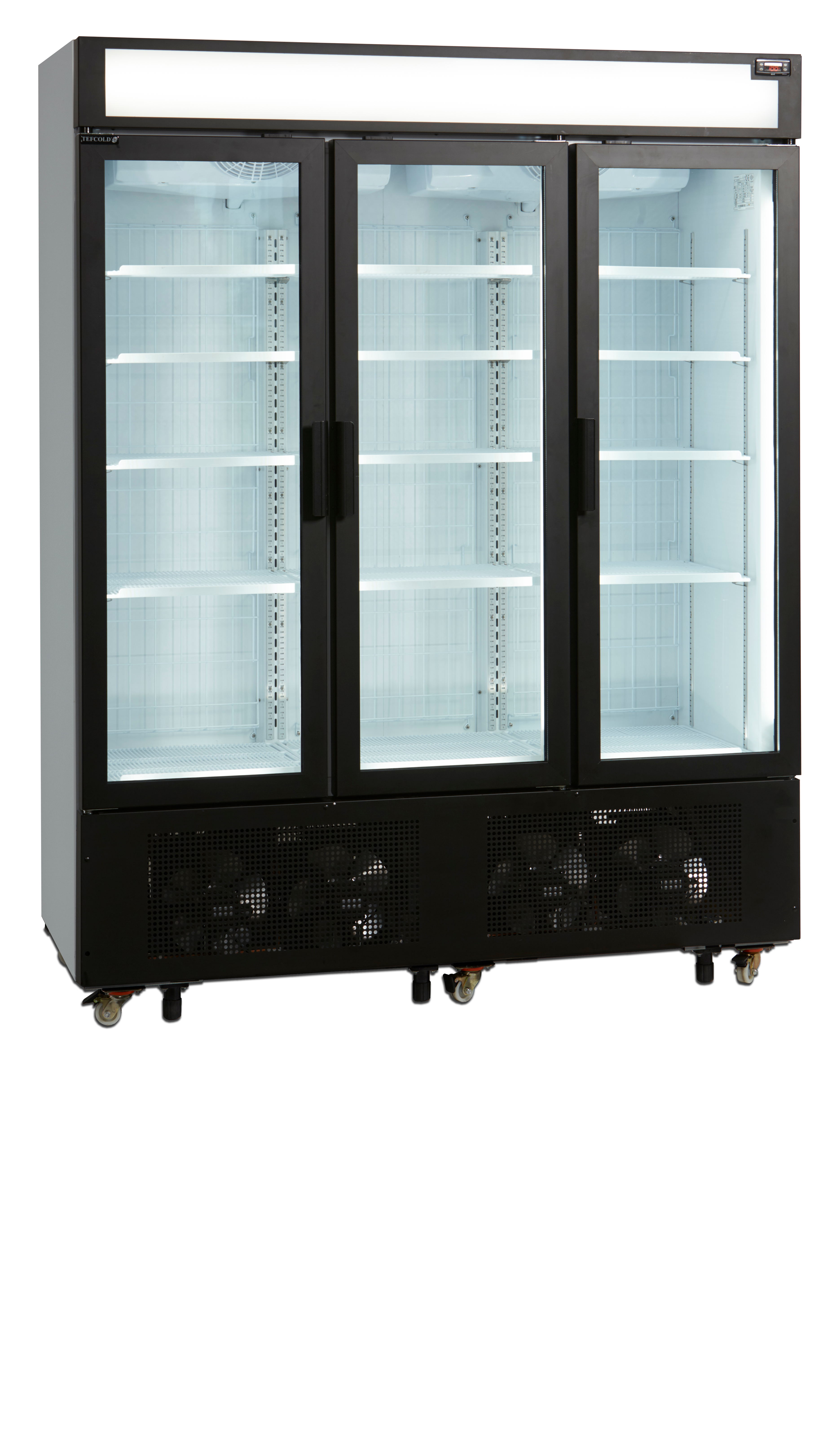 Vitrine Congélateur Vertical Professionnelle UFSC1600GCP Étagères Réglables et Faible Consommation Énergétique