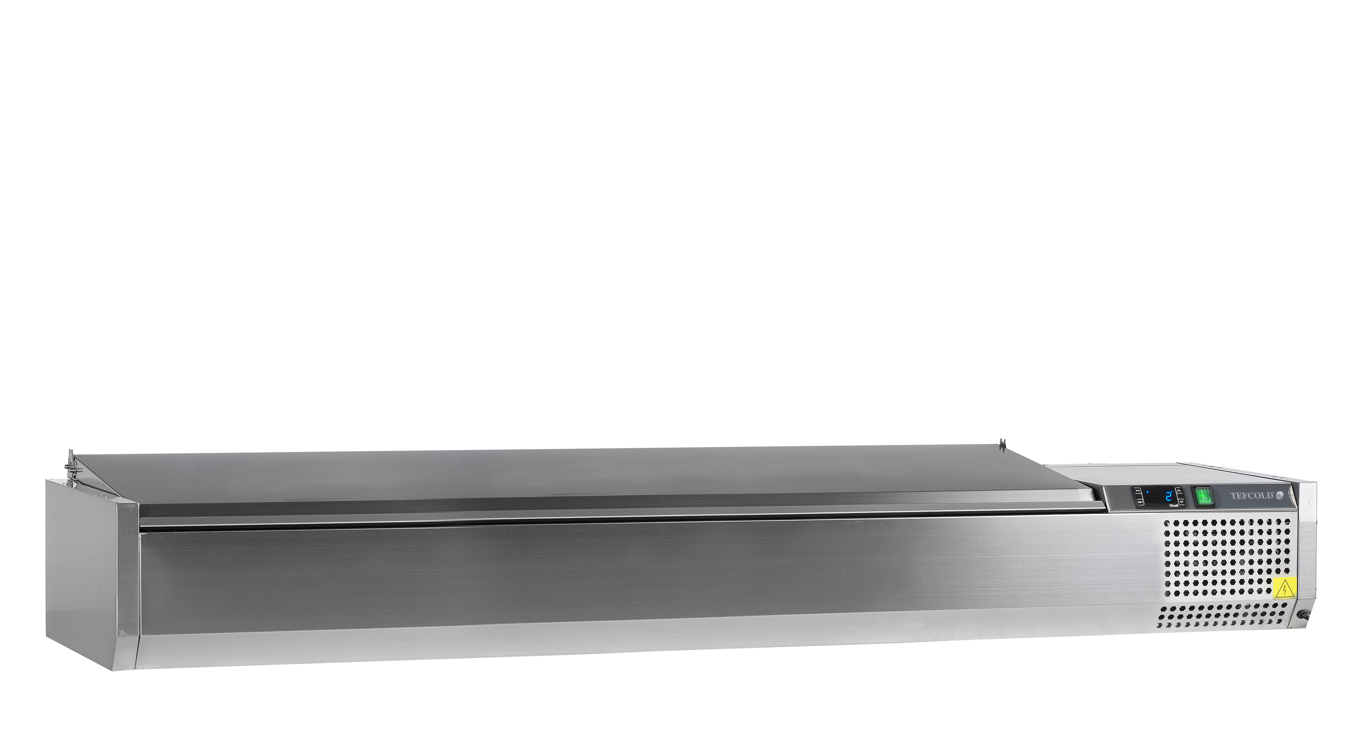 Vitrine Réfrigérée GN1/4 VK33-200 LID Inox SS304 2 Portes Professionnelle Pour Restauration