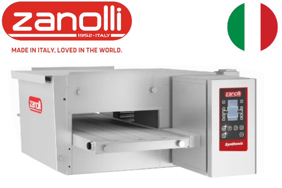 Four à convoyeur 40cm – Gaz – Avec Support | Marque Zanolli SYNTHESIS 06/40 GAS/MC DIG - EQUIPEMENT RESTAURATION