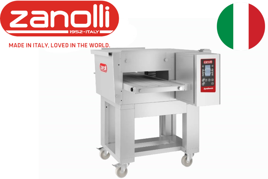 Four à convoyeur 40cm – Gaz – Avec Support | Marque Zanolli SYNTHESIS 06/40 GAS/MC DIG - EQUIPEMENT RESTAURATION