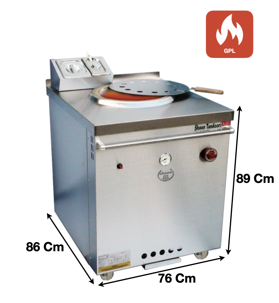 Four à tandoori LARGE STLLPG SHAAN - EQUIPEMENT RESTAURATION