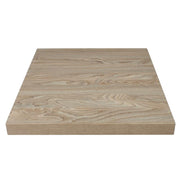 Plateau de table carré Bolero effet bois clair - EQUIPEMENT RESTAURATION