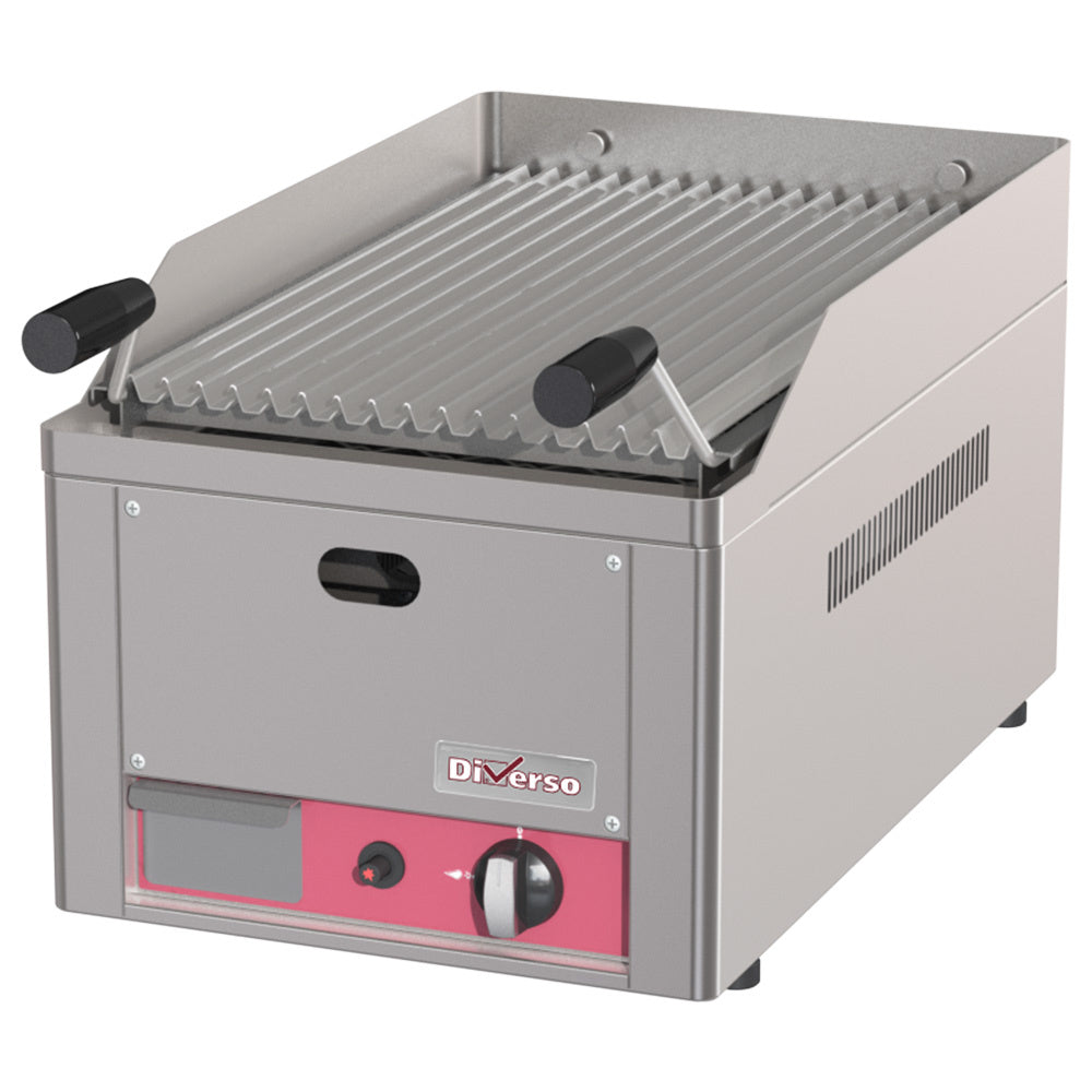 Grill pierre de lave 1/2 module - WR-GRL-G4 - EQUIPEMENT RESTAURATION