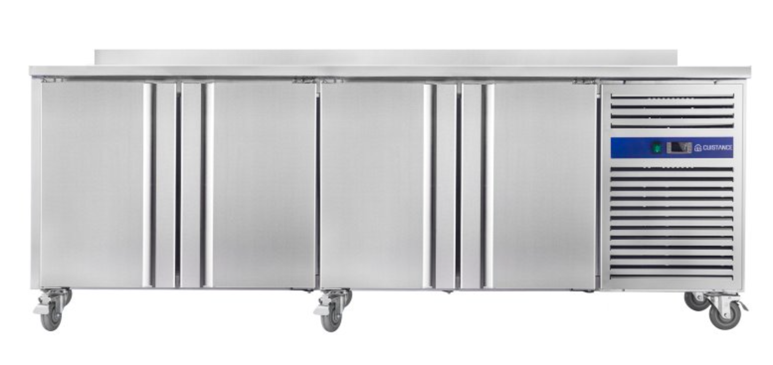 Meuble table congélateur – 4 portes pleines | CUIST SNACK4200BT - EQUIPEMENT RESTAURATION