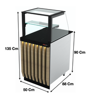 Meuble caisse 50cm – Marque: SGS GASTRO | SGS-KS-50-01 - EQUIPEMENT RESTAURATION