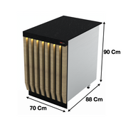 Meuble caisse 70cm – Marque: SGS GASTRO | SGS-KS-70-02 - EQUIPEMENT RESTAURATION