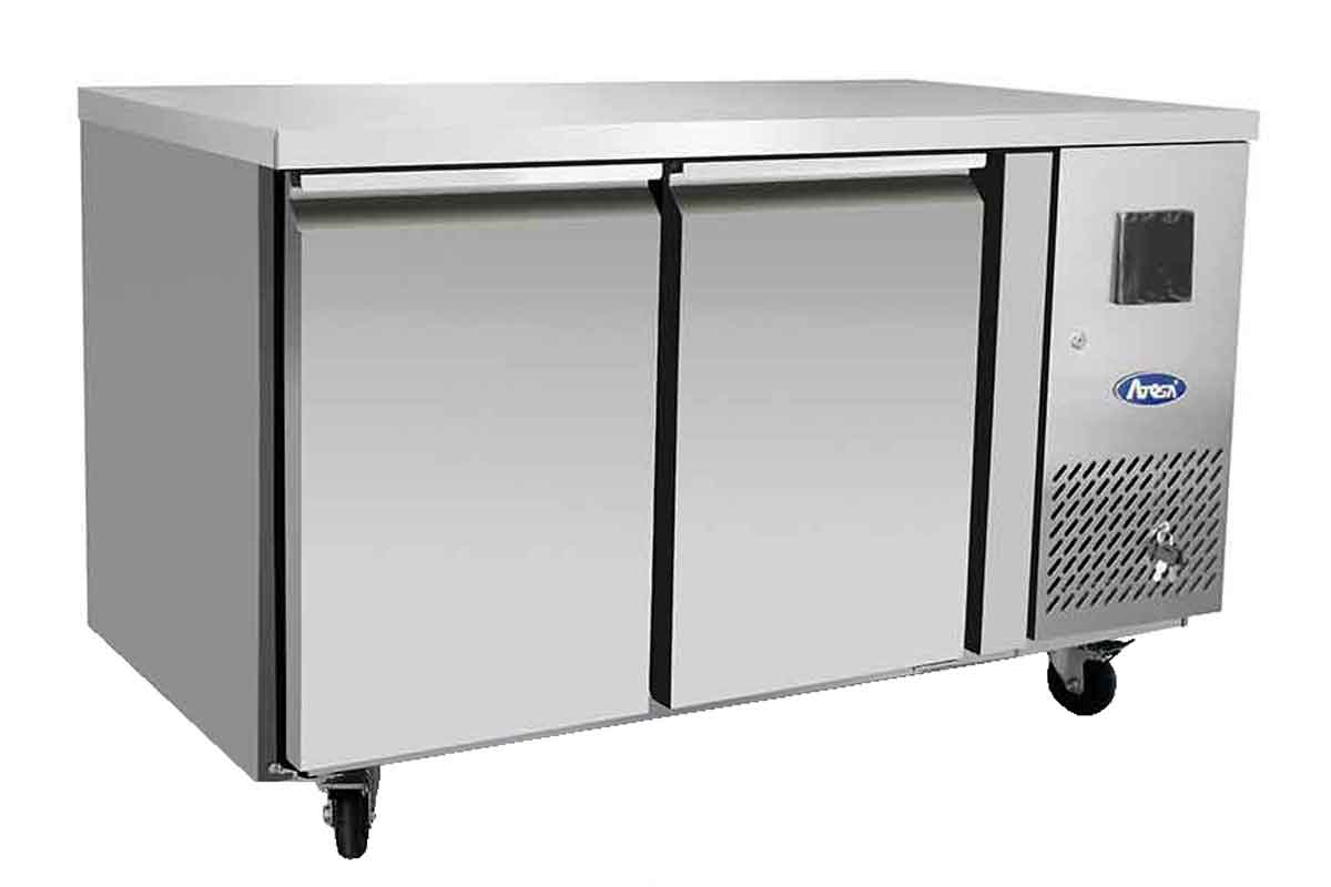 Table réfrigérée positive GN1/1 - 2 portes - Inox - EPF3422GR - EQUIPEMENT RESTAURATION