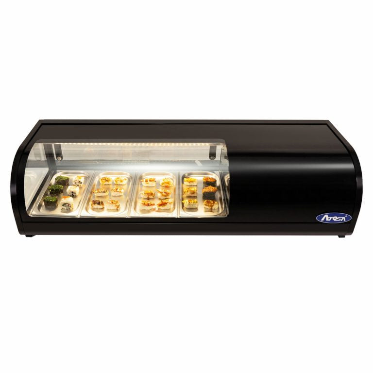 Vitrine à sushis réfrigérée - 50L Inox - WLS-50L - EQUIPEMENT RESTAURATION