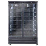 Vitrine freezer verticale - 12 niveaux - 1084 L - Noire - WR-NV99-2B - EQUIPEMENT RESTAURATION