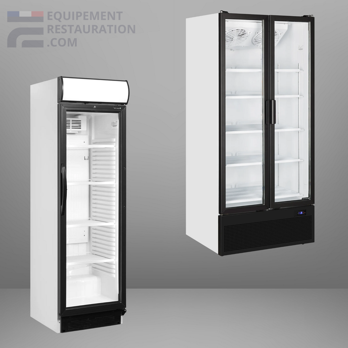 Réfrigérateur/congélateur porte vitrée