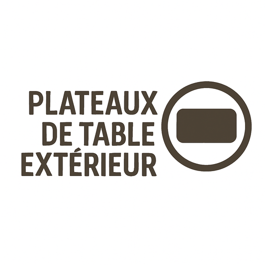 Plateaux de table