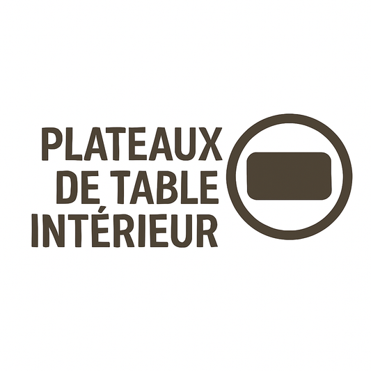 Plateaux de table