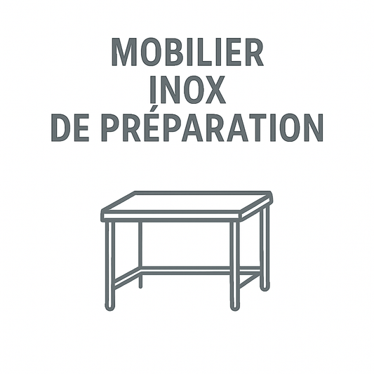Mobilier inox professionnel : hygiène, robustesse et efficacité en cuisine