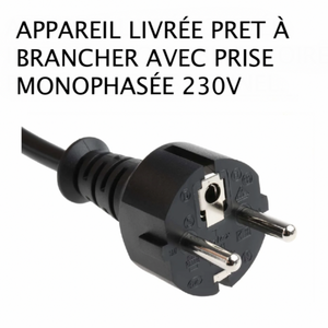 Plaque 2 zones chromée MONO –  Marque: MAINH0 | M04-NCEM60N