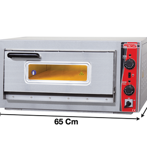 Four à pizza mini 1 pizza – 1 Niveau | Marque: SGS PO/4040 E - EQUIPEMENT RESTAURATION 