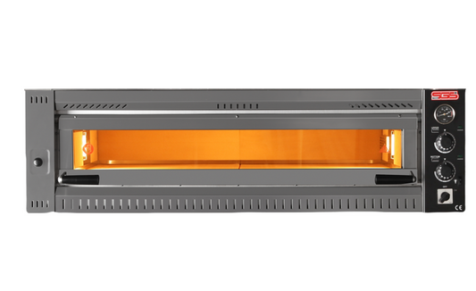 Four à pizza 6 pizzas 1 niveau | Marque: SGS PO/PROFI 10570 - EQUIPEMENT RESTAURATION 