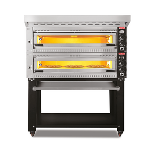 Four à pizza 6+6 pizzas 2 niveaux | Marque: SGS PO70105DESUP - EQUIPEMENT RESTAURATION 