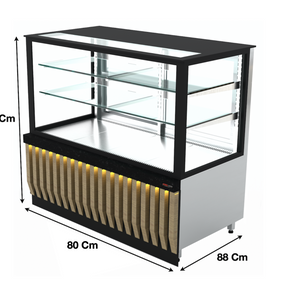 Vitrine 80Cm / 300 Litres – Marque: SGS GASTRO | SGSDT08 - EQUIPEMENT RESTAURATION 