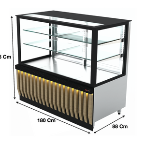 Vitrine 180Cm / Spécial Viandes – Marque: SGS GASTRO | SGSDT18V - EQUIPEMENT RESTAURATION 