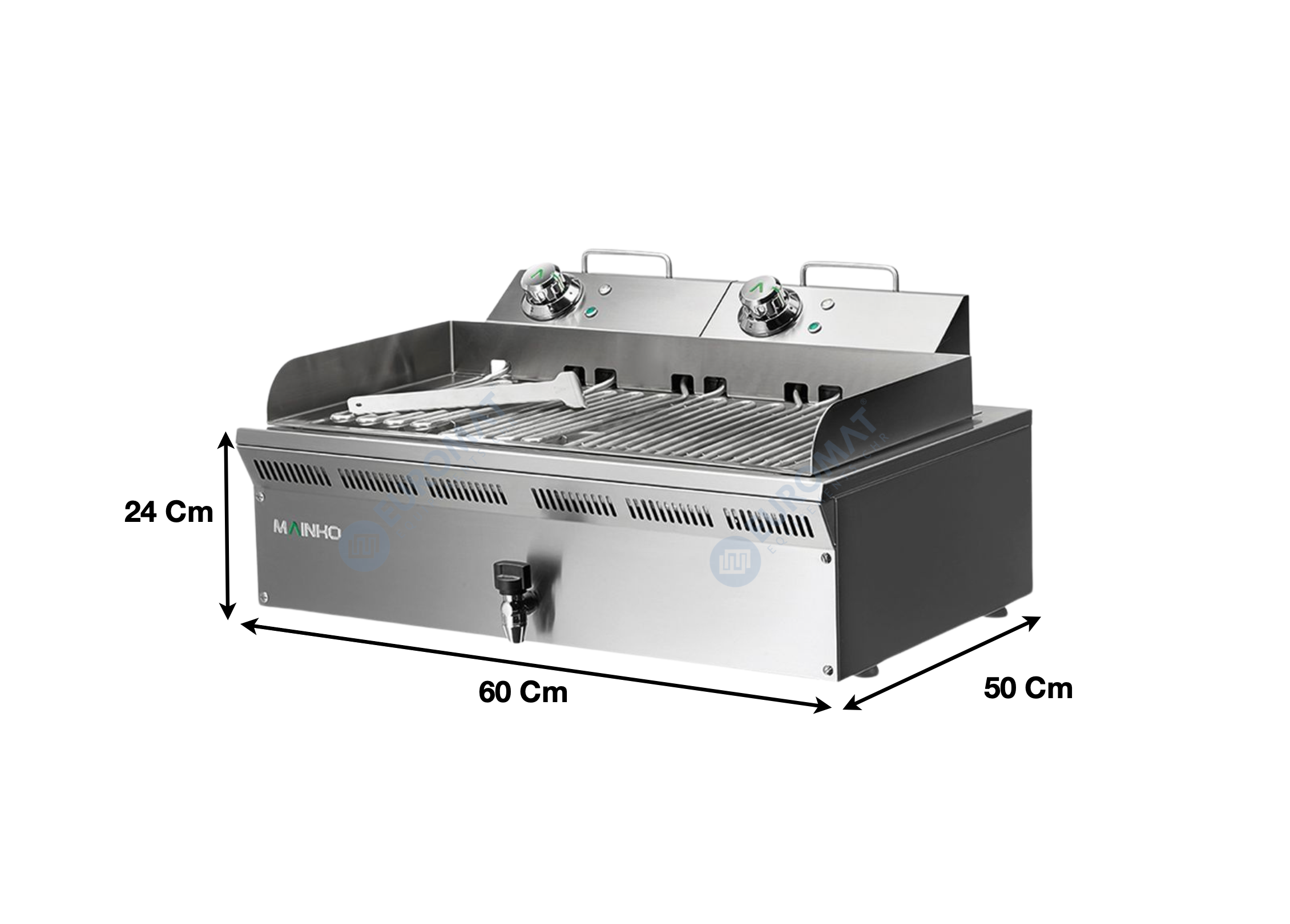 Barbecue électrique 60Cm – MARQUE: MAINHO | ELB-62EM - EQUIPEMENT RESTAURATION 