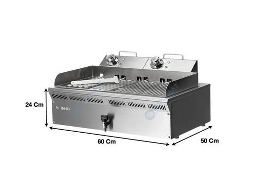 Barbecue électrique 60Cm – MARQUE: MAINHO | ELB-62EM