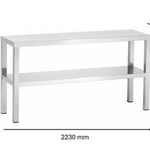 Etagère du chef à poser 2230 x 280 x 600 mm | CUIST EXT2230 - EQUIPEMENT RESTAURATION 