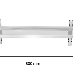 Etagère murale inox 800 x 300 x 350 mm | CUIST STSW083