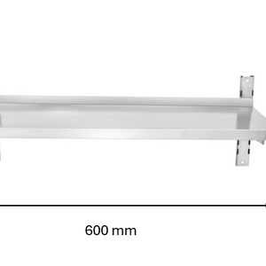 Etagère murale inox 600 x 300 x 350 mm | CUIST STSW063