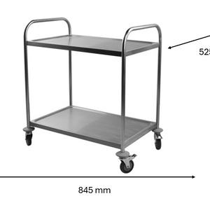 Chariot inox 845 x 525 x 950 mm | CUIST PRCL2
