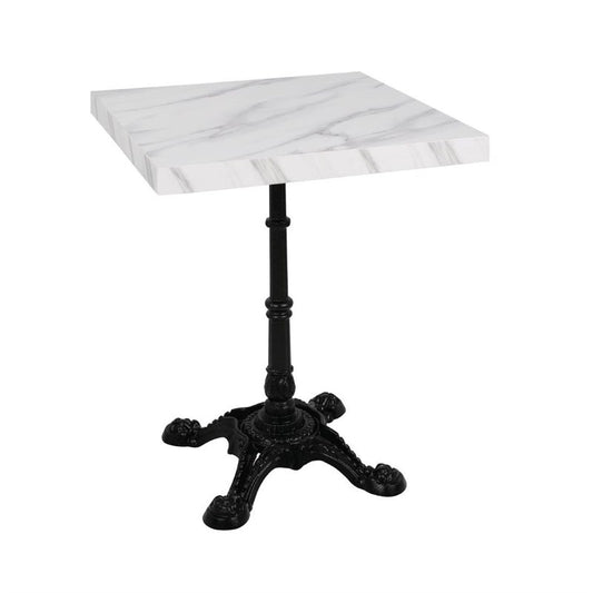 Plateau de table carré pré-percé Bolero effet marbre - EQUIPEMENT RESTAURATION 