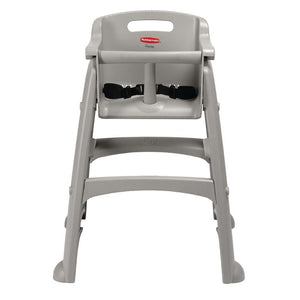 Chaise haute empilable platine Rubbermaid - EQUIPEMENT RESTAURATION 