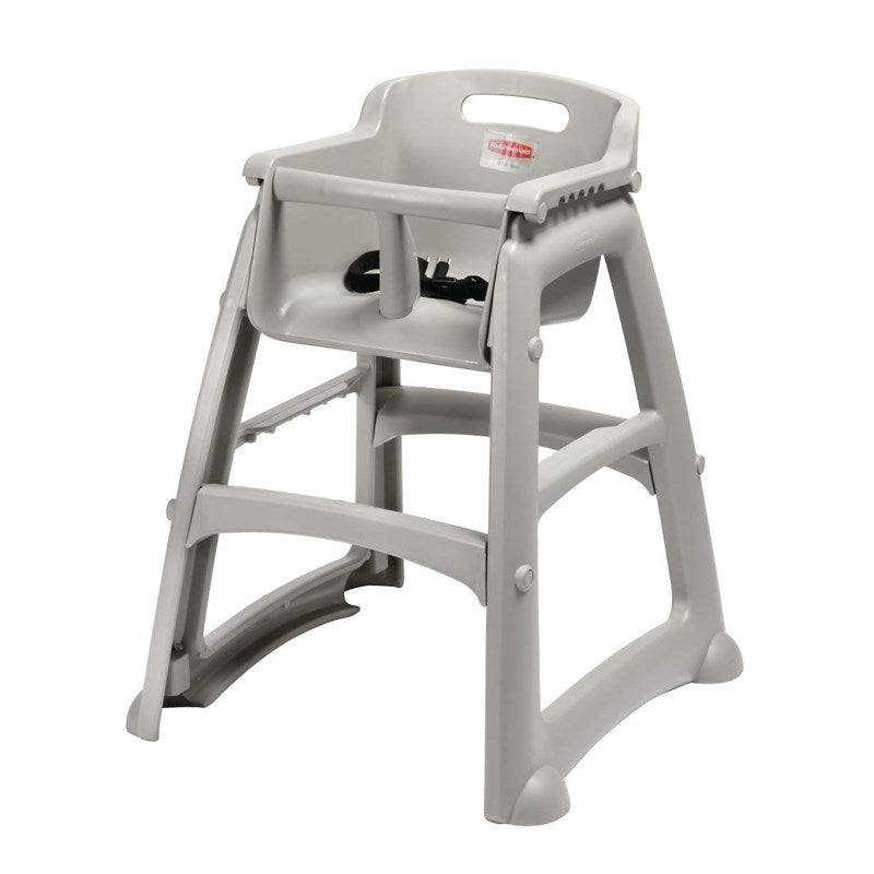 Chaise haute empilable platine Rubbermaid - EQUIPEMENT RESTAURATION 