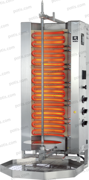 Machine à kebab 3 Zones ECO ELEC | Marque: Potis MU E3-N - EQUIPEMENT RESTAURATION 