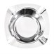 Cendrier en inox Olympia - EQUIPEMENT RESTAURATION 