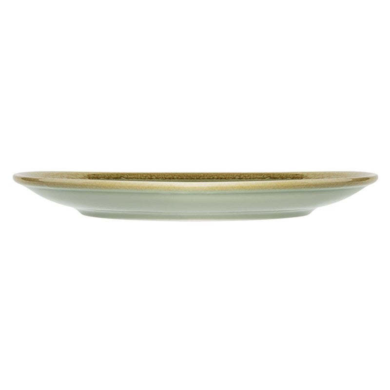 Assiette plate ronde couleur mousse Kiln Olympia 230mm lot de 6 - EQUIPEMENT RESTAURATION 