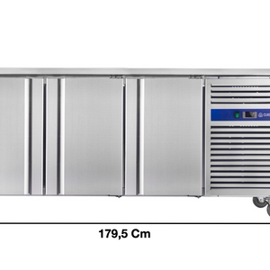 Meuble table congélateur – 3 portes pleines | SNACK3100BT - EQUIPEMENT RESTAURATION 