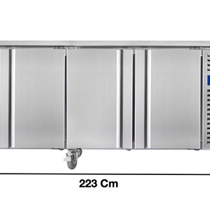 Meuble table congélateur – 4 portes pleines | CUIST SNACK4100BT - EQUIPEMENT RESTAURATION 