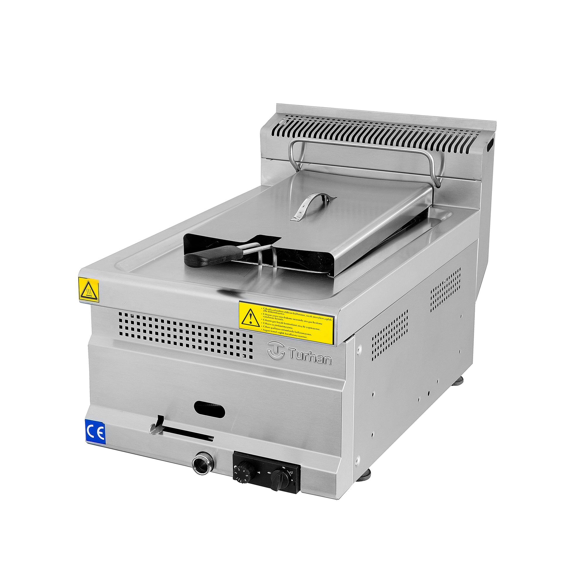Friteuse gaz professionnelle – 8 Litres  TC.6FG400